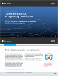 Taking the Pain Out of Regulatory Compliance