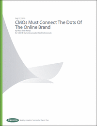 CMO's Must Connect the Dots of the Online Brand