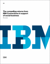 The Compelling Returns from IBM Connections in Support of Social Business