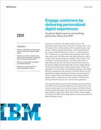 Engage Customers by Delivering Personalized Digital Experiences