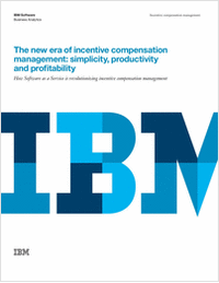 The New Era of Incentive Compensation Management: Simplicity, Productivity and Profitability