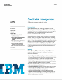 Credit Risk Management: Collateral, Covenants and Risk Review