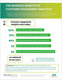 The Business Benefits of Customer Engagement Analytics