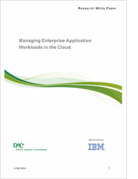 Managing Enterprise Workloads in the Cloud