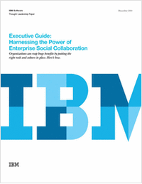 Executive Guide: Harnessing the Power of Enterprise Social Collaboration