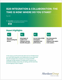 B2B Integration & Collaboration: The Time Is Now! Where Do You Stand?