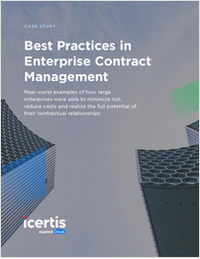 Best Practices in Enterprise Contract Management