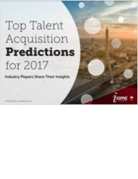   Top TA Predictions for 2017    Industry Players Share Their Insights Learn More >