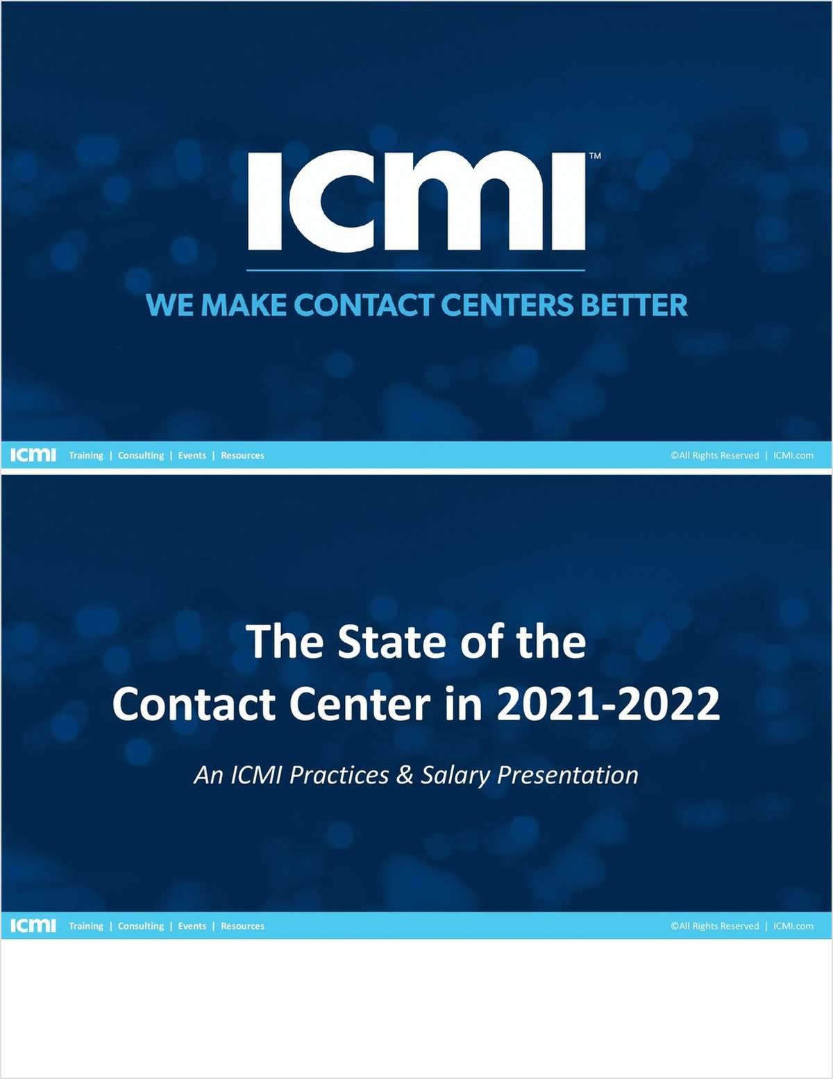 The State of the Contact Center in 2021-2022