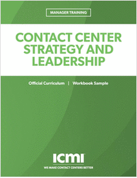 Contact Center Strategy & Leadership