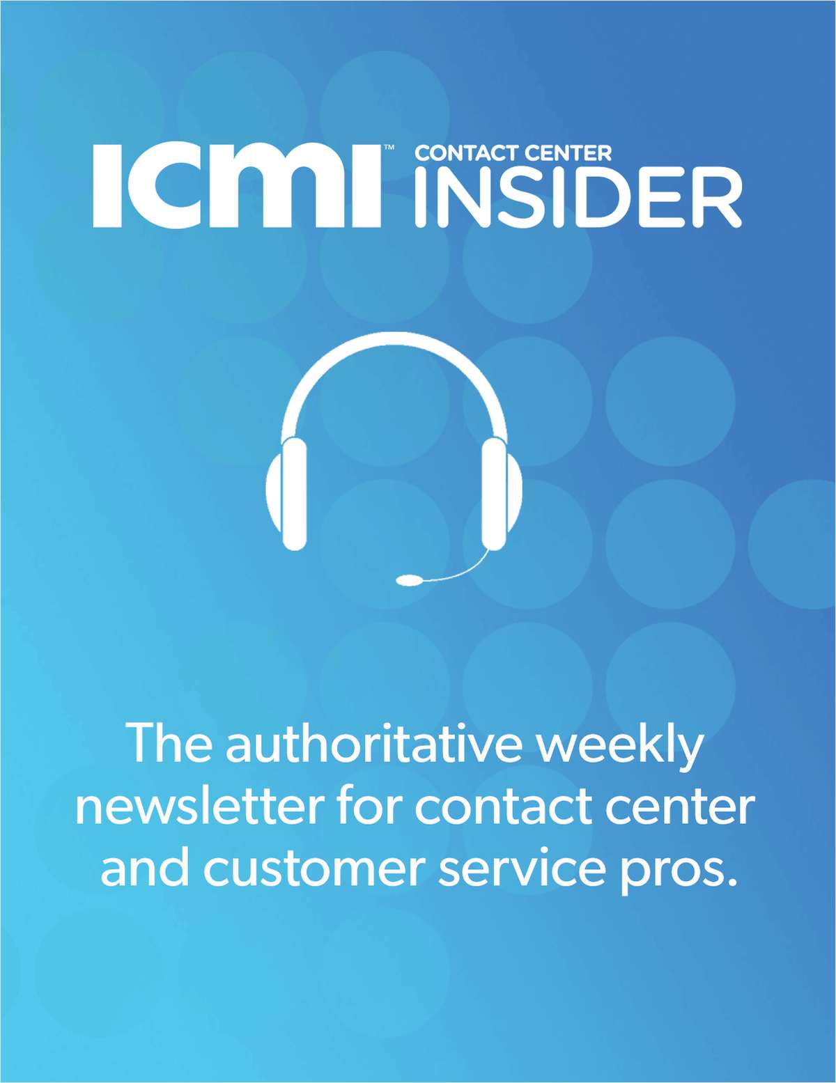 STAY CONNECTED TO THE ICMI COMMUNITY YEAR-ROUND!