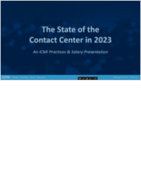 The State of the Contact Center in 2023