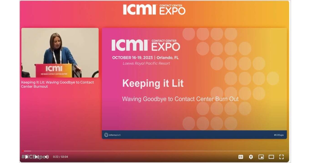 Keeping It Lit: Goodbye to Contact Center Burnout