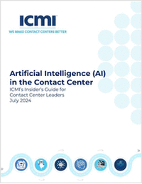 Artificial Intelligence (AI) in the Contact Center