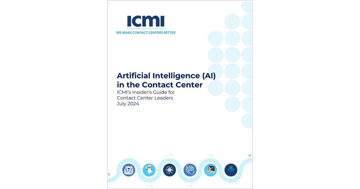 Artificial Intelligence (AI) in the Contact Center