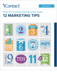 Email 101: 12 Email Marketing Tips