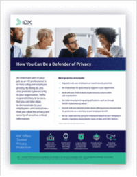 [Checklist] How HR Can Be a Defender of Privacy