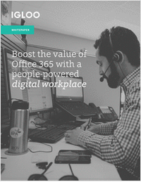 Boost the Value of Office 365 with a People-Powered Digital Workplace