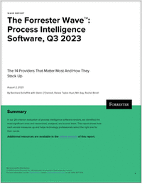 The Forrester Wave™: Process Intelligence Software, Q3 2023