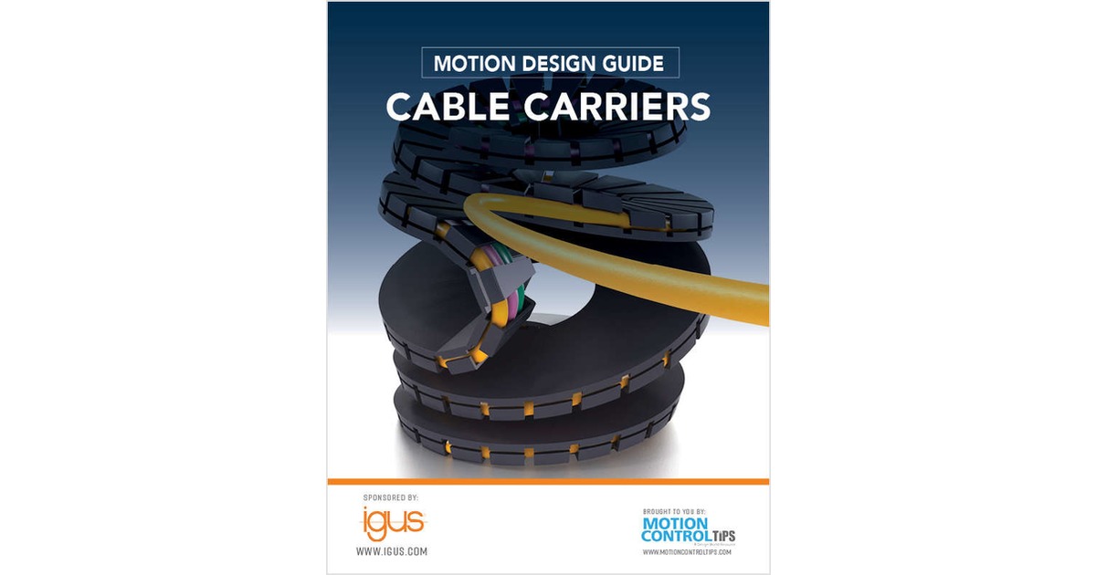 Cable carrier design guidelines