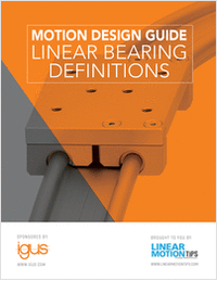 Linear Bearing Definitions Design Guide