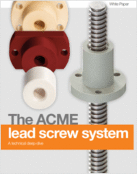 White Paper: The ACME Lead Screw System