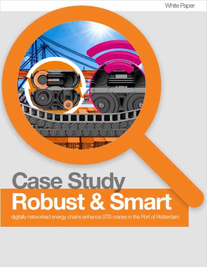 Digitally networked energy chains enhance STS cranes in the Port of Rotterdam