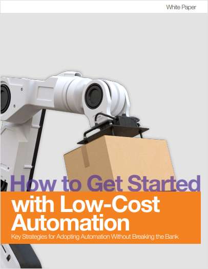 How to Get Started with Low-Cost Automation