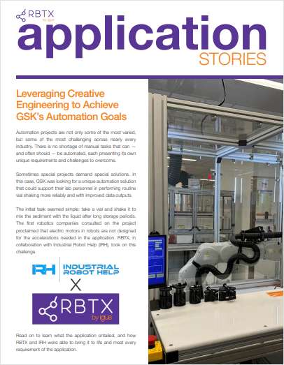 Leveraging creative engineering to achieve GSK's automation goals