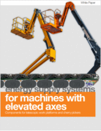 Energy Supply Systems for Boom Lifts