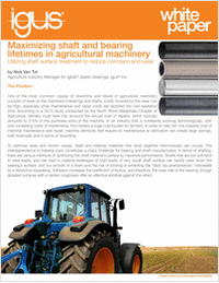 Maximizing Shaft and Bearing Lifetimes in Agricultural Machinery