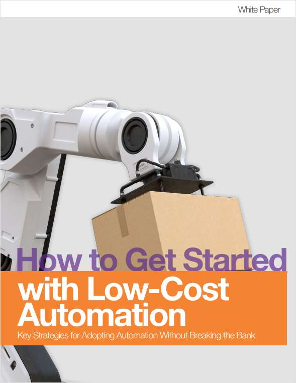 How to Get Started with Low-Cost Automation