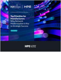 Top Priorities for Manufacturers: Why Network Modernisation is Key to Strategic Success