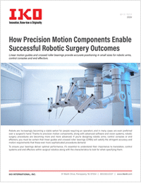 How Precision Motion Components Enable Successful Robotic Surgery Outcomes