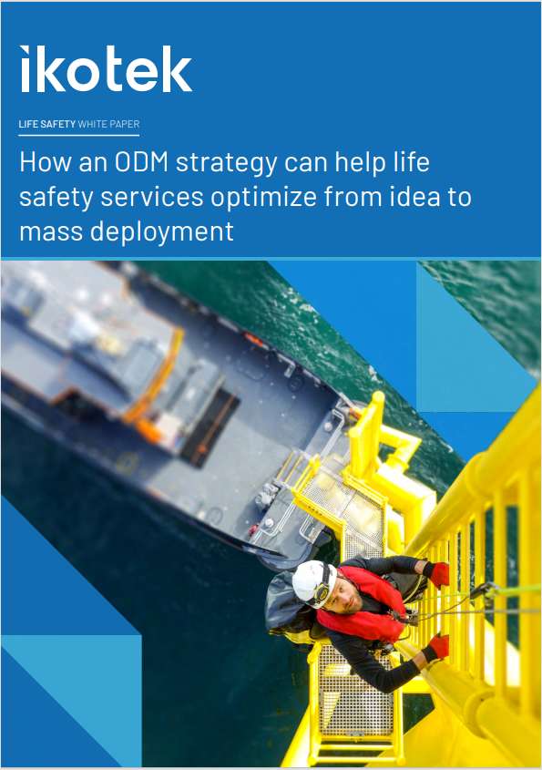 How an ODM strategy can help life safety services optimize from idea to mass deployment