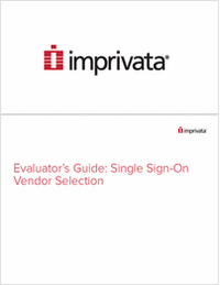 Single Sign-On Vendor Selection Evaluator's Guide