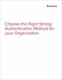 Choose the Right Strong Authentication Method for Your Financial Institution