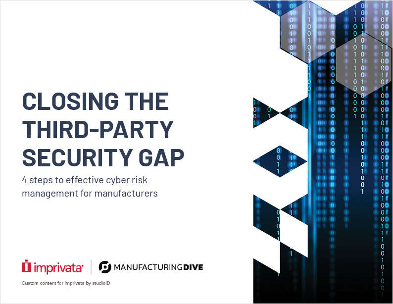 4 steps to effective cyber risk management for manufacturers