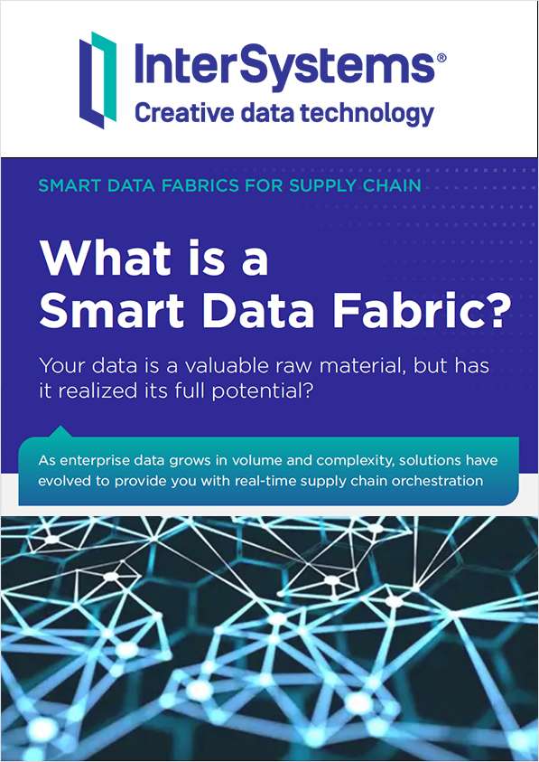 Smart Data Fabrics for Supply Chain Infographic