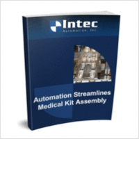 Automation Streamlines Medical Kit Assembly