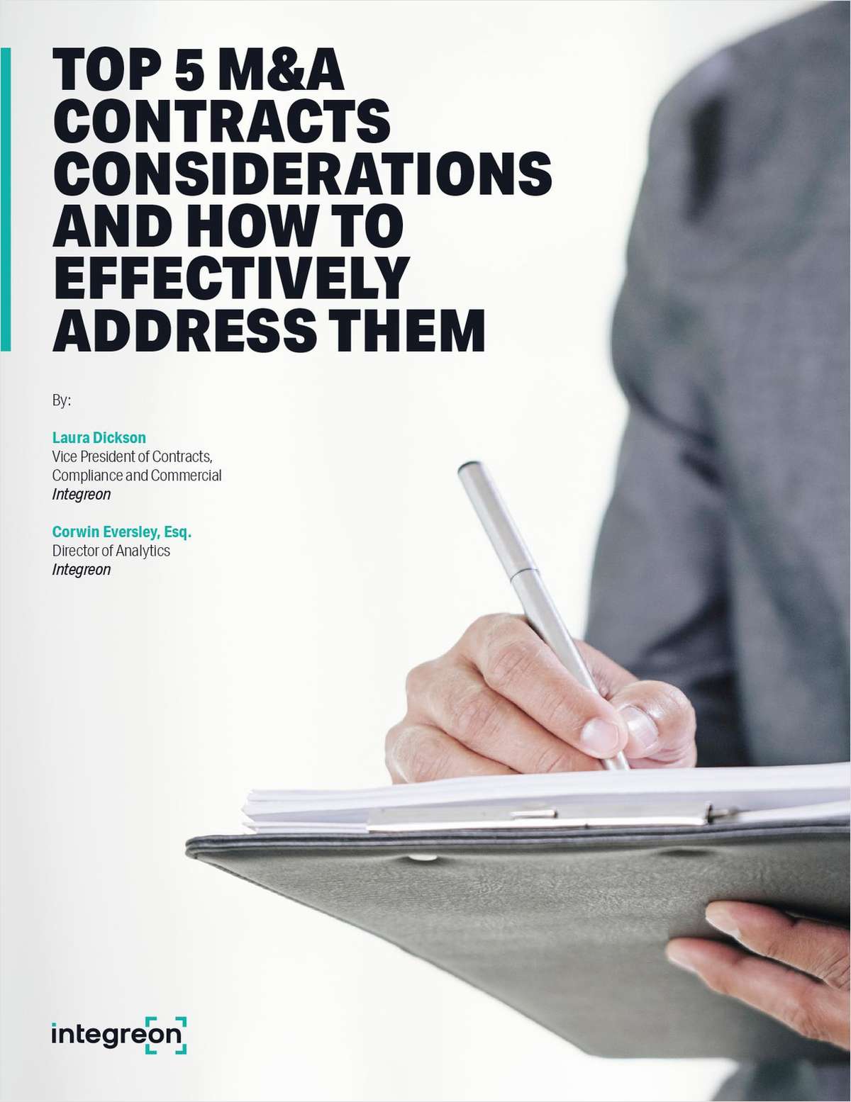 Top 5 M&A Contracts Considerations and How to Effectively Address Them