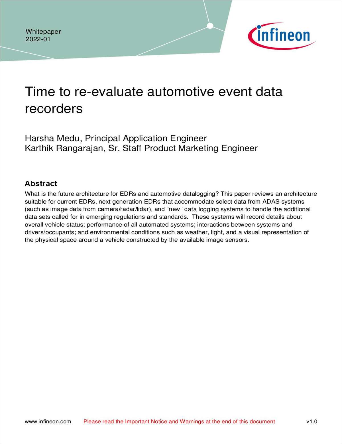 Time to re-evaluate automotive event data recorders