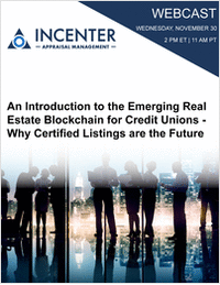 An Introduction to the Emerging Real Estate Blockchain for Credit Unions - Why Certified Listings are the Future