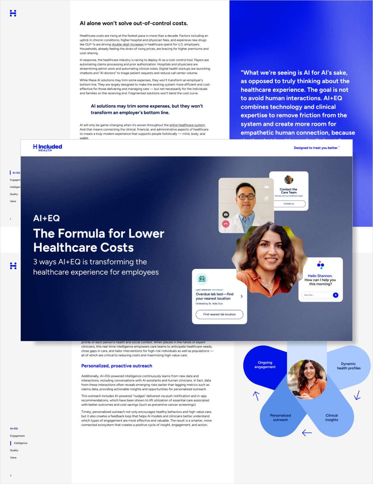 AI+EQ: The Formula for Lower Healthcare Costs and Lasting Value
