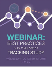 Best Practices for Your Next Tracking Study