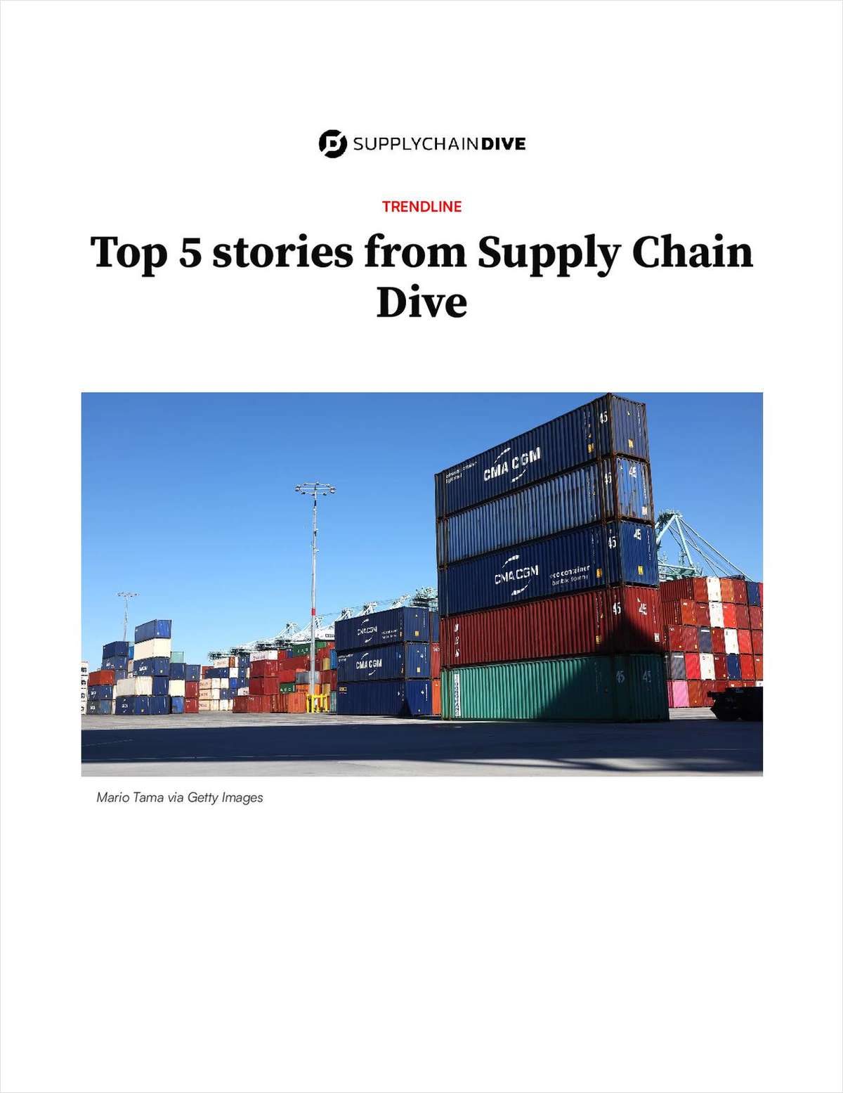 5 Supply Chain Disruptions Reshaping 2025