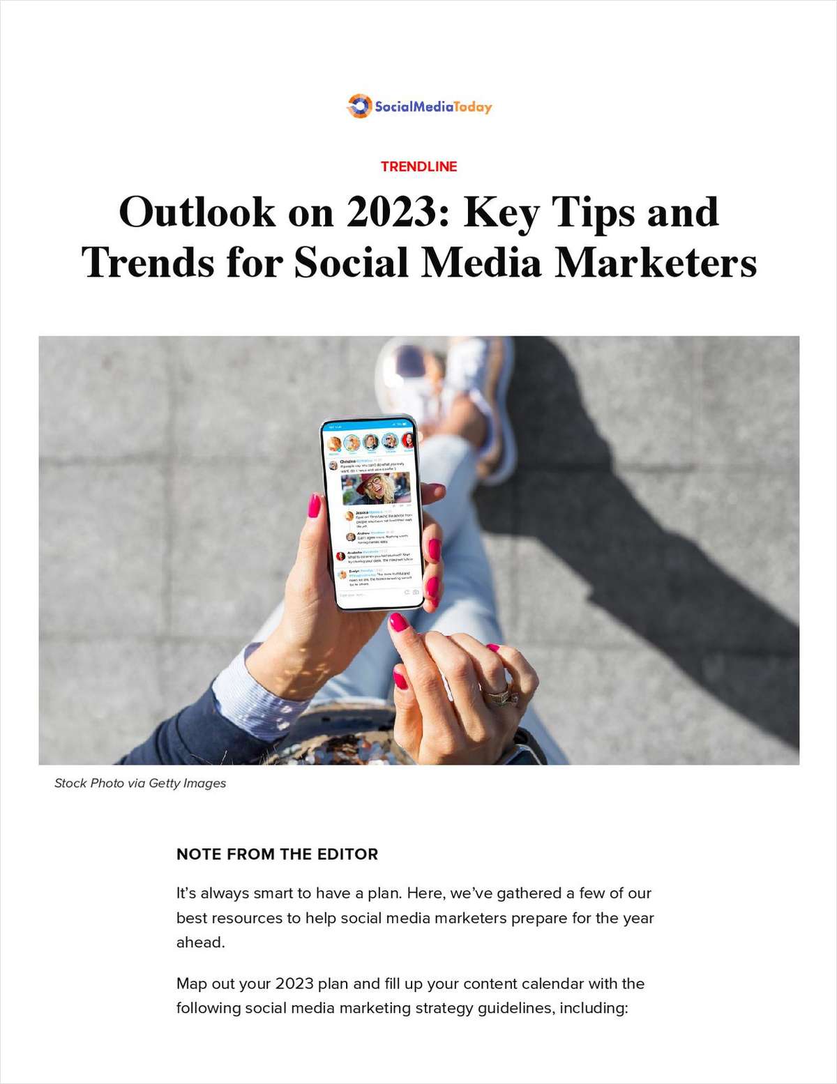 Outlook on 2023: Key Tips and Trends for Social Media Marketers