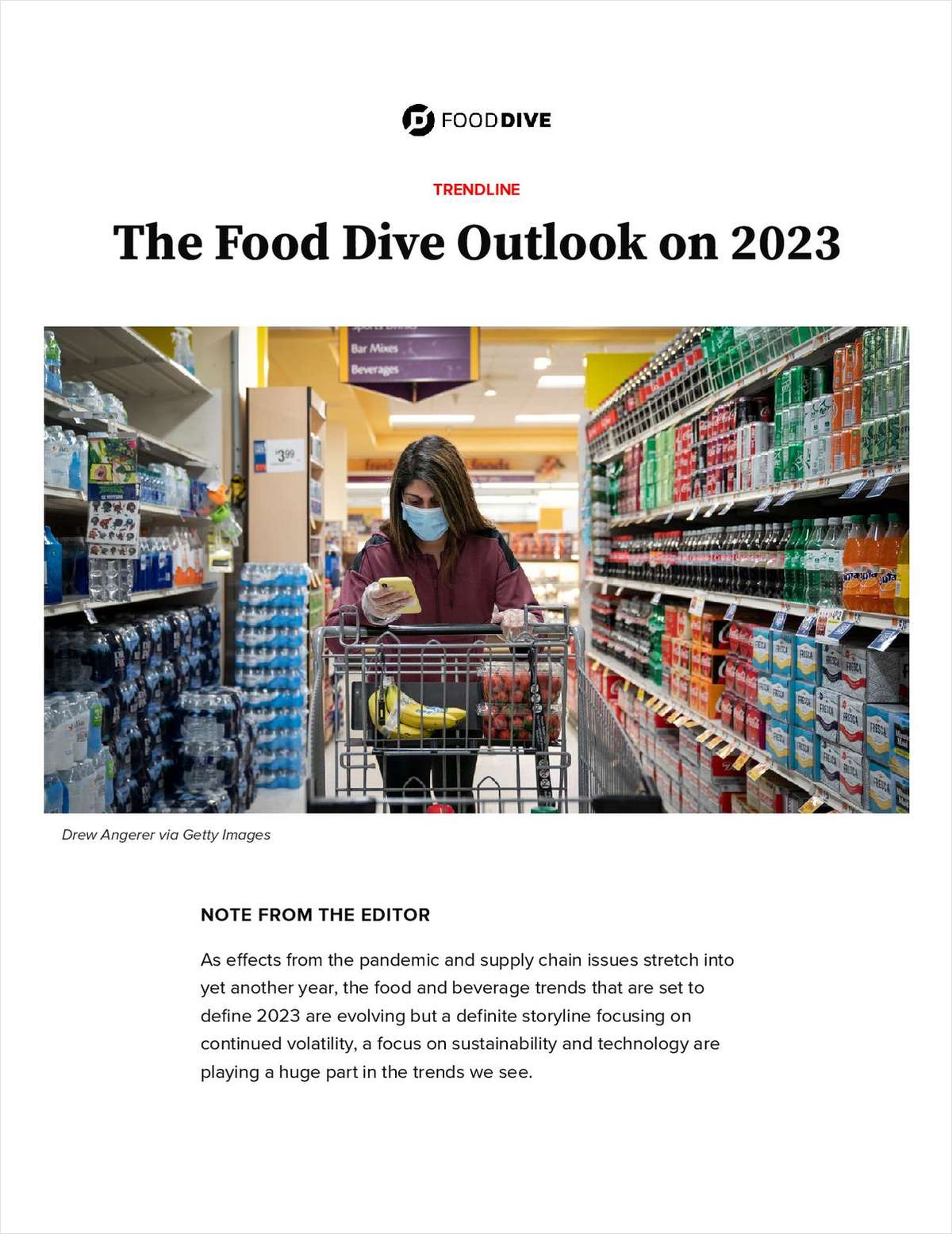 The Food Dive Outlook on 2023
