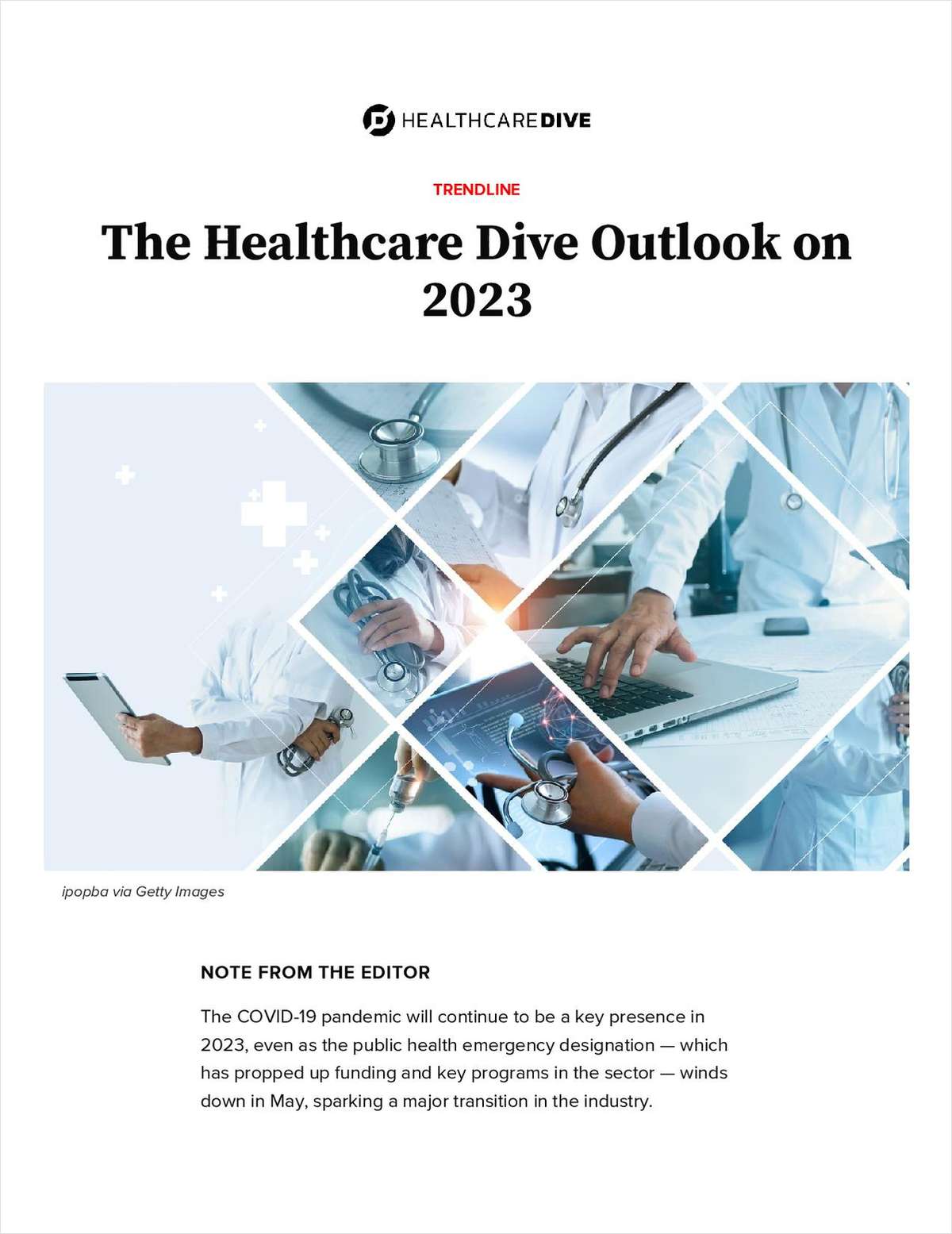 The Healthcare Dive Outlook on 2023