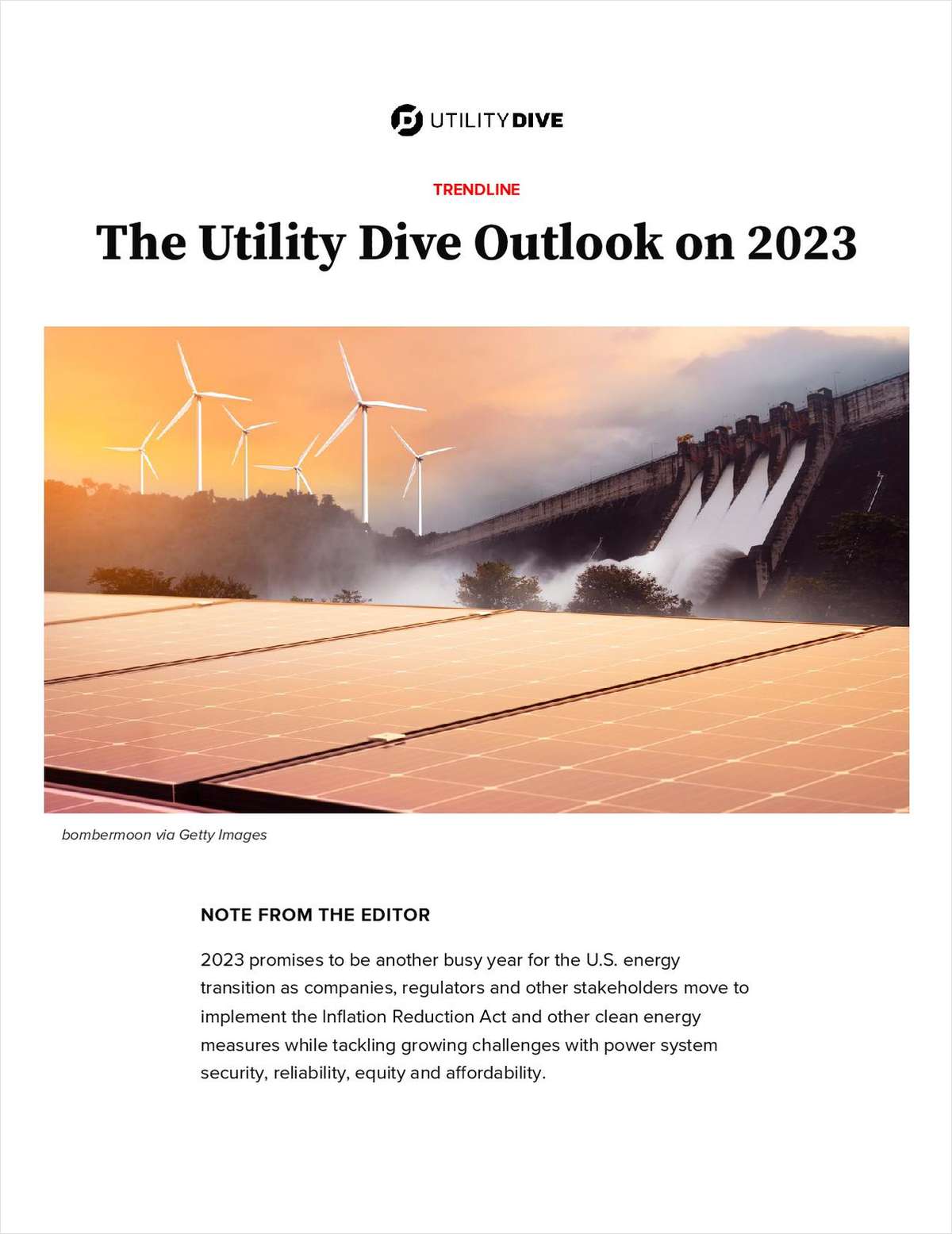 The Utility Dive Outlook on 2023